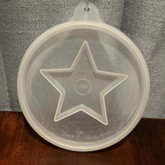 Tupperware JEL-N-SERVE GELATIN MOLD  with 4 Design Seals heart star flower tree - Picture 4 of 11